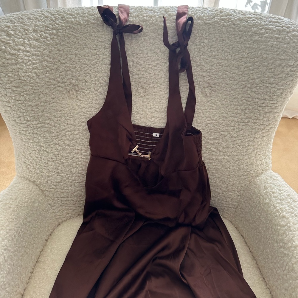 Princess Polly brown dress